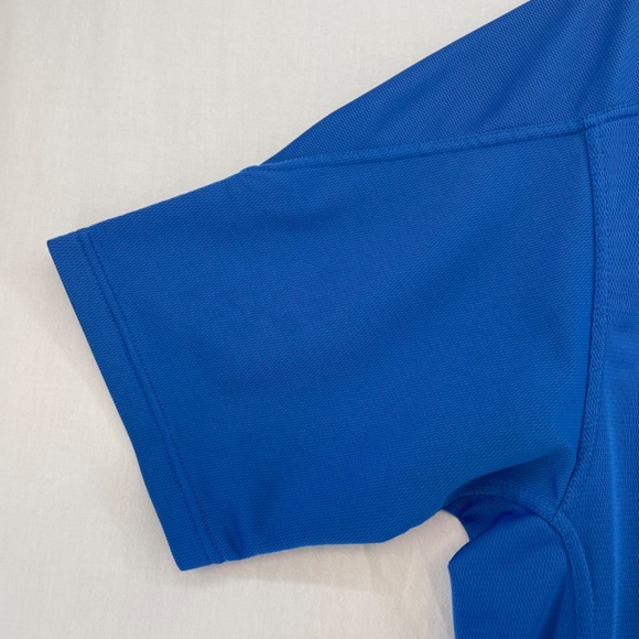 Nike Athletic T-Shirt Bright Blue Embordered Logo Men’s Size Extra Large - Picture 4 of 13